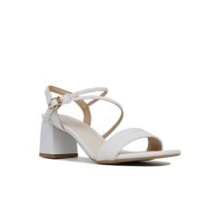 Sandal Cao Gót  Hạnh Dung Quai Ngang Gót Vuông HD27143BI