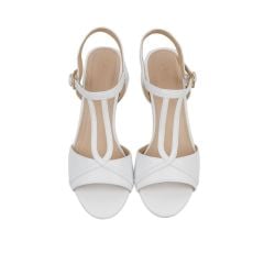 Sandal Cao Gót Hạnh Dung Bản Ngang Nối Dây HD27146BI