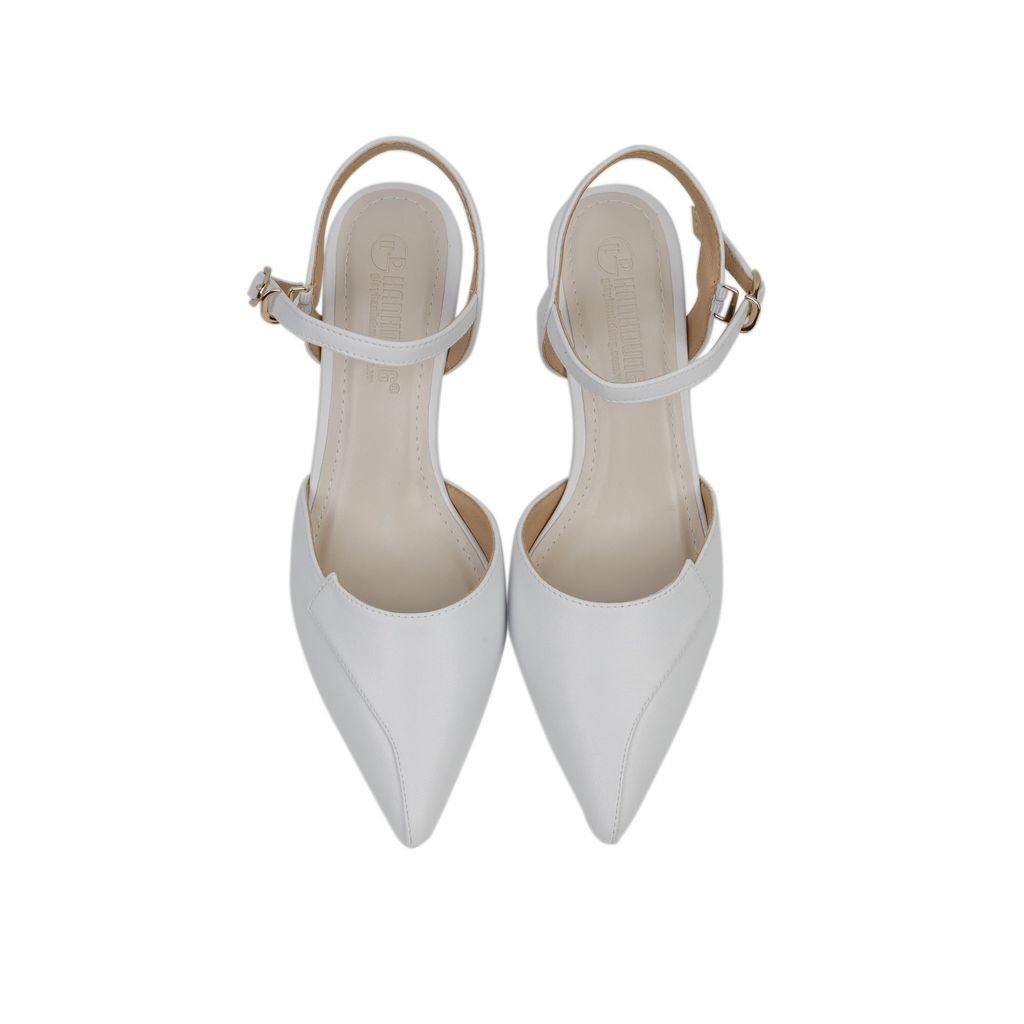 Sandal Cao Gót Hạnh Dung Bít Mũi Cách Điệu HD27148BI