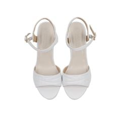 Sandal Cao Gót Hạnh Dung Quai Họa Tiết HD27151BI