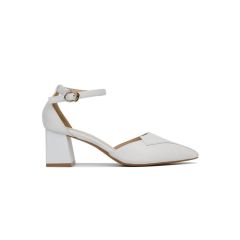 Sandal Cao Gót Hạnh Dung Bít Mũi Cách Điệu Bít Hậu HD27152BI