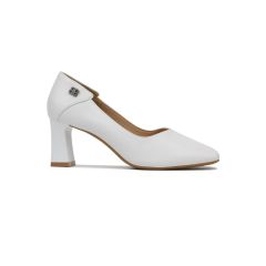 Giày Cao Gót Hạnh Dung Họa Tiết Nhỏ Sau Gót HD27157BI