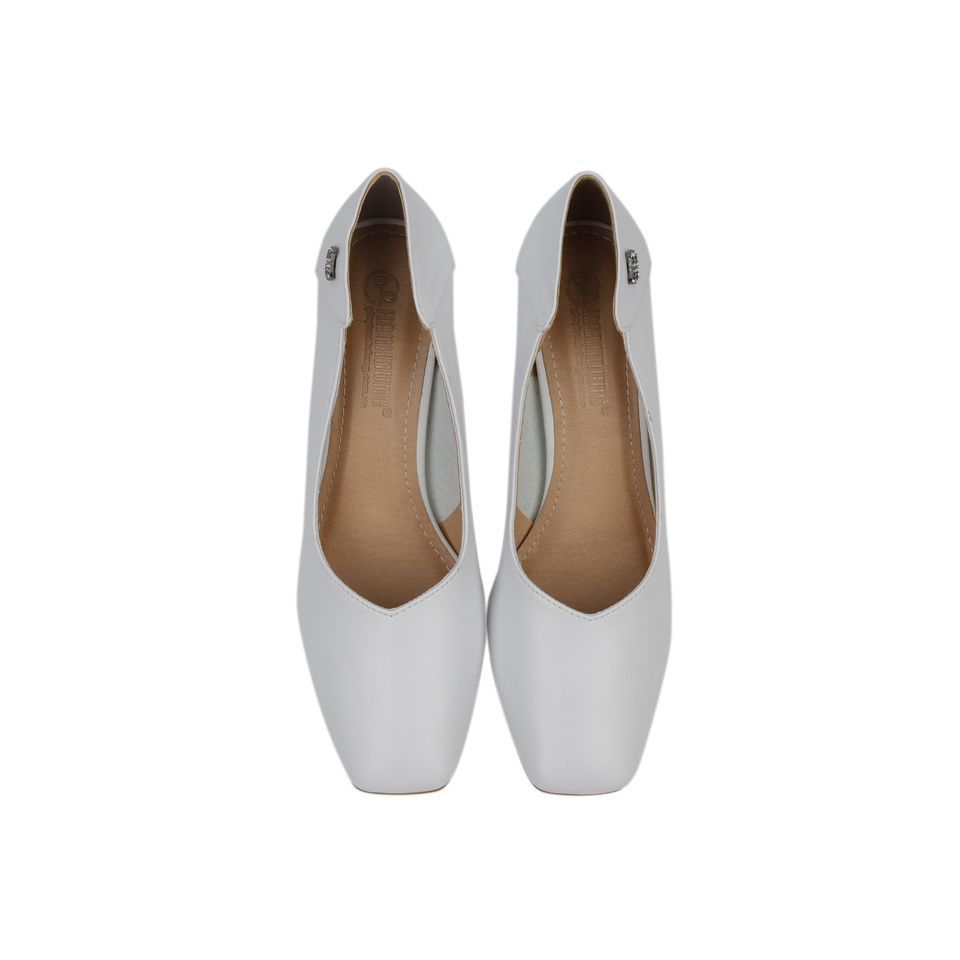 Giày Cao Gót Hạnh Dung Họa Tiết Nhỏ Sau Gót HD27157BI