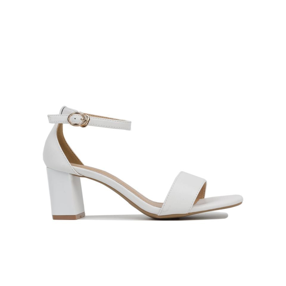 Sandal Cao Gót Hạnh Dung Quai Ngang HD27170BI