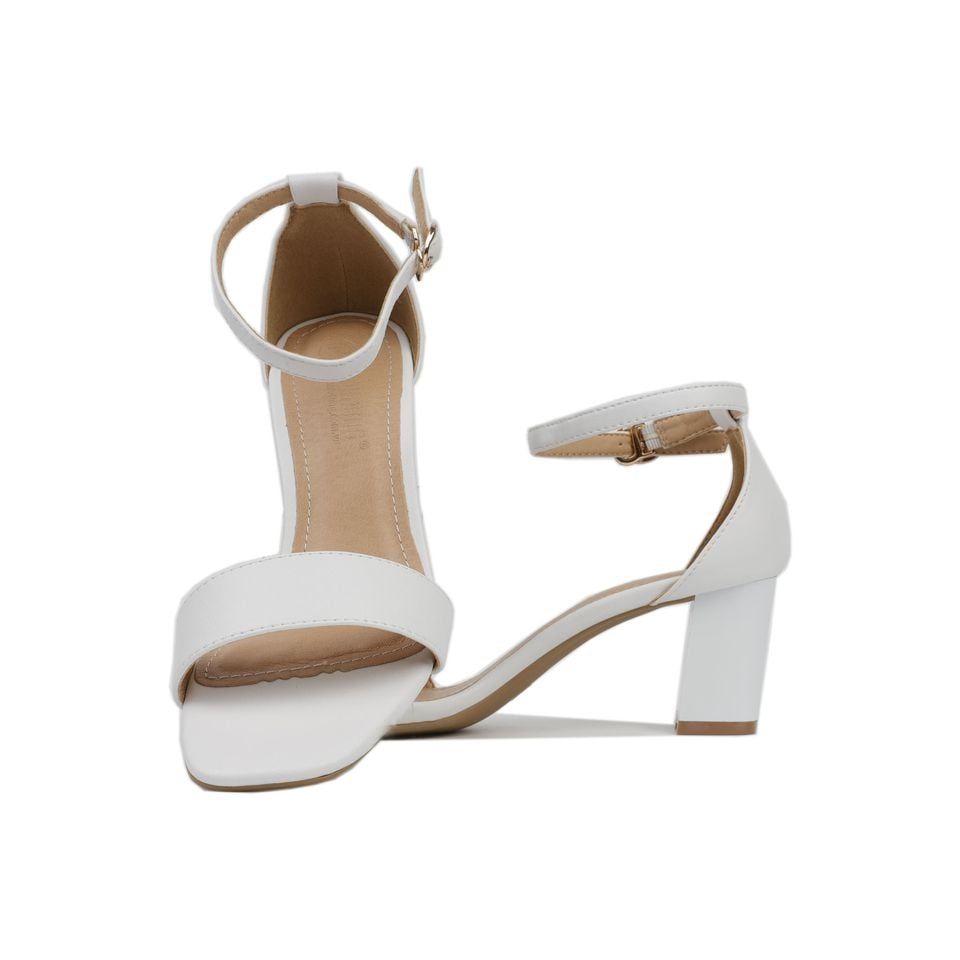 Sandal Cao Gót Hạnh Dung Quai Ngang HD27170BI