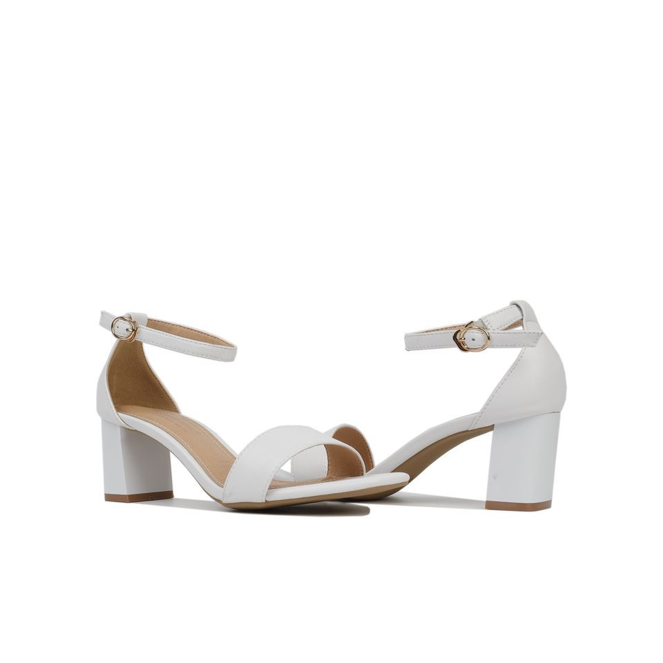 Sandal Cao Gót Hạnh Dung Quai Ngang HD27170BI