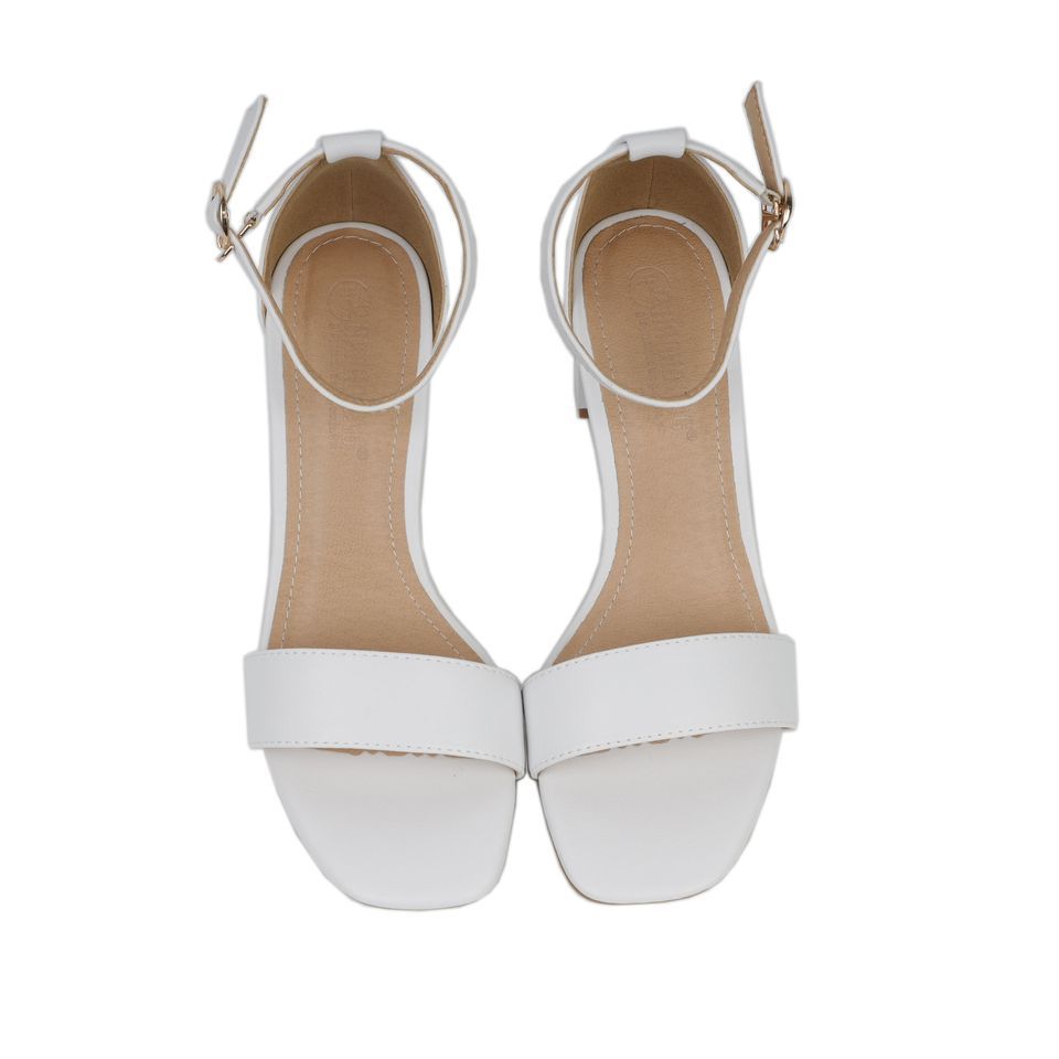 Sandal Cao Gót Hạnh Dung Quai Ngang HD27170BI