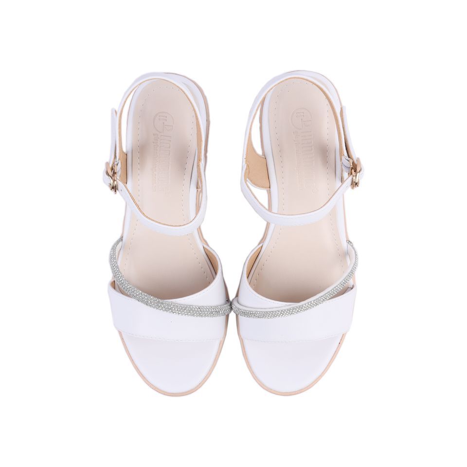 Sandal Xuồng Hạnh Dung Phối Dây Xoàn HD27192BI