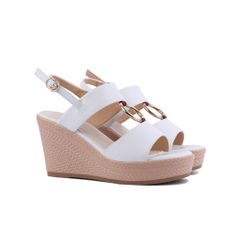 Sandal Xuồng Hạnh Dung Phối Phụ Kiện Tròn HD27208BI