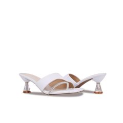 Dép Cao Gót Hạnh Dung Xỏ Ngón Cách Điệu HD27219BI