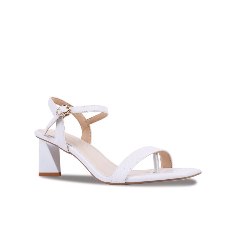 Sandal Cao Gót Hạnh Dung Bản Dây Xỏ Ngón HD27226BI