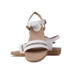 Sandal Đế Xuồng Hạnh Dung Quai Ngang Xoàn HD27243BI