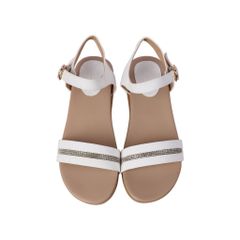 Sandal Đế Xuồng Hạnh Dung Quai Ngang Xoàn HD27243BI