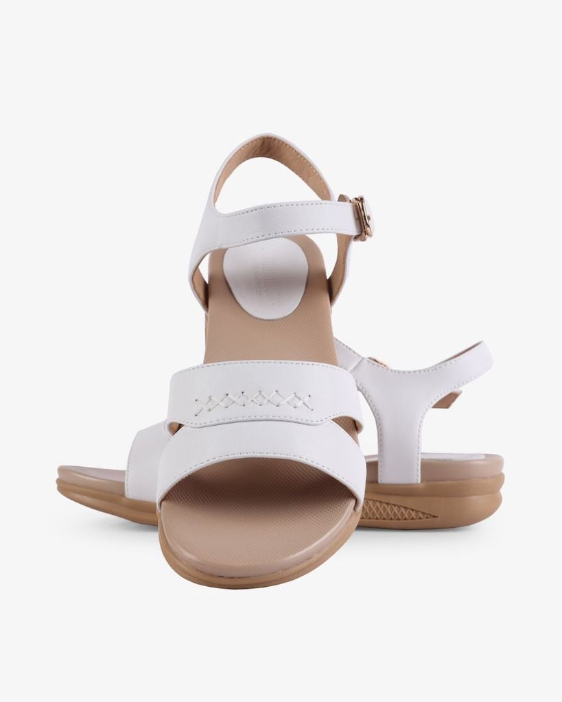 Sandal Xẹp Hạnh Dung Quai Khoét Thanh Lịch HD27264BI