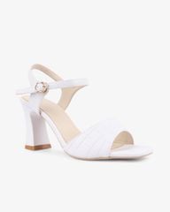 Sandal Cao Gót Hạnh Dung Quai Bản Cách Điệu HD27270BI
