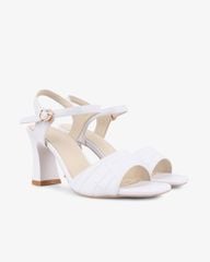 Sandal Cao Gót Hạnh Dung Quai Bản Cách Điệu HD27270BI