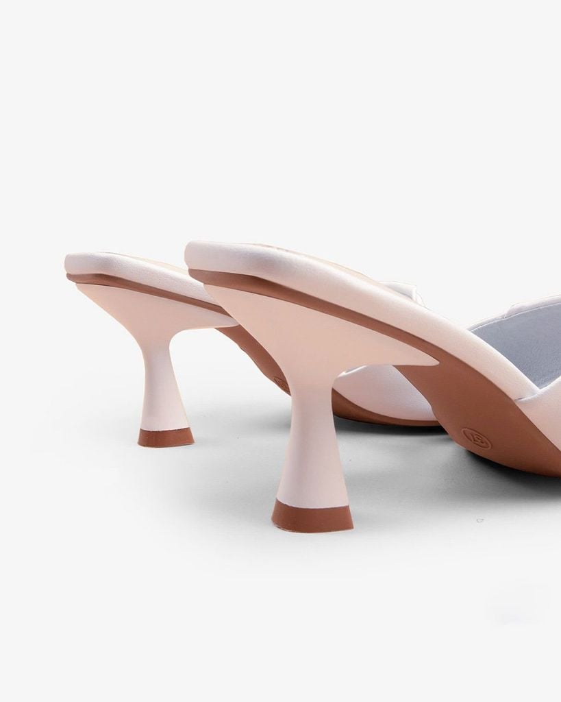 Dép Cao Gót Hạnh Dung Gót Nhọn Quai Thanh Lịch HD27271BI