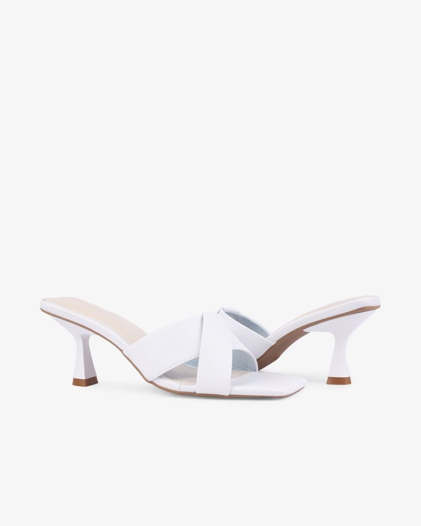 Dép Cao Gót Hạnh Dung Gót Nhọn Quai Thanh Lịch HD27271BI