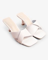 Dép Cao Gót Hạnh Dung Gót Nhọn Quai Thanh Lịch HD27271BI