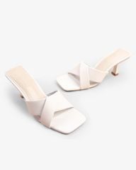 Dép Cao Gót Hạnh Dung Gót Nhọn Quai Thanh Lịch HD27271BI