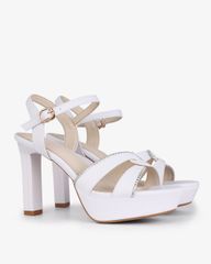 Sandal Cao Gót Hạnh Dung Mũi Đúp Thanh Lịch HD27278BI