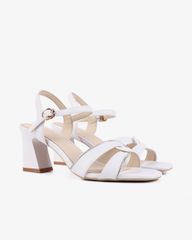 Sandal Cao Gót Hạnh Dung Quai Xoàn Xoắn HD27279BI