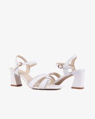 Sandal Cao Gót Hạnh Dung Quai Xoàn Xoắn HD27279BI