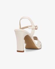 Sandal Cao Gót Hạnh Dung Quai Chéo Gót Trụ HD27307BI