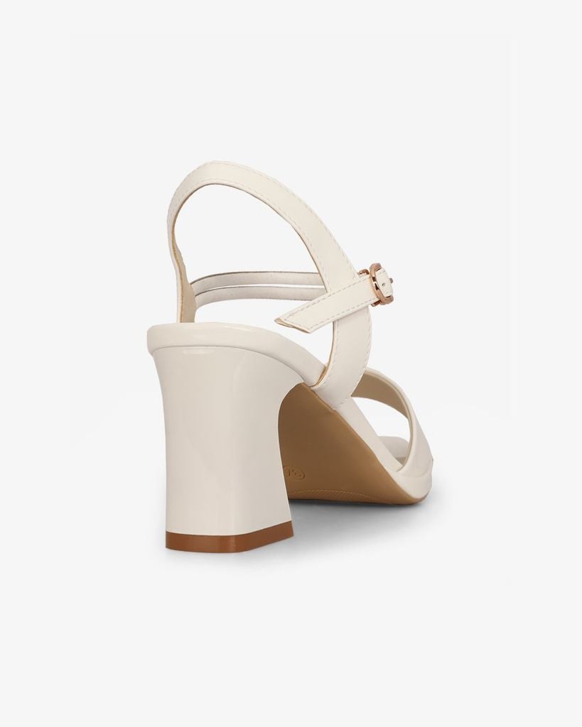 Sandal Cao Gót Hạnh Dung Bản Lớn Dây Xoàn HD27310BI