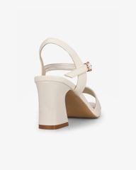 Sandal Cao Gót Hạnh Dung Bản Lớn Dây Xoàn HD27310BI