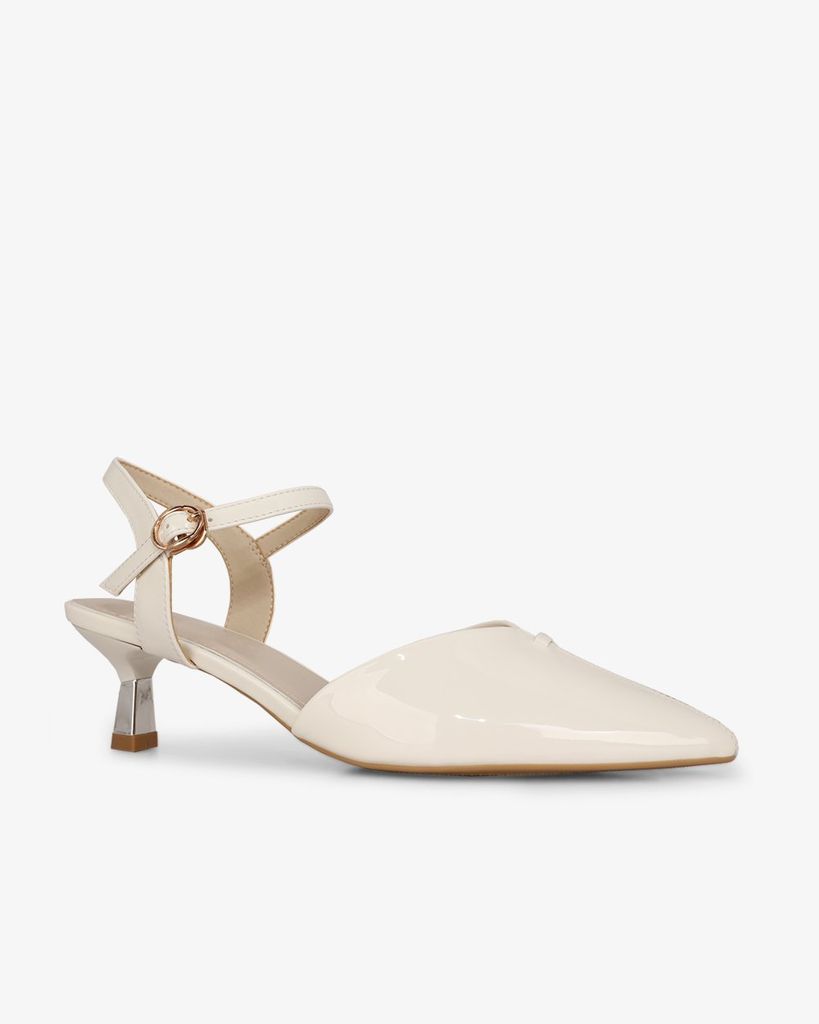 Sandal Cao Gót Hạnh Dung Bít Mũi Nhọn HD27312BI