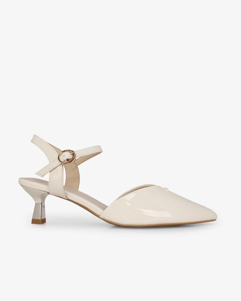Sandal Cao Gót Hạnh Dung Bít Mũi Nhọn HD27312BI