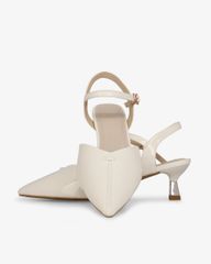 Sandal Cao Gót Hạnh Dung Bít Mũi Nhọn HD27312BI