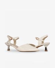 Sandal Cao Gót Hạnh Dung Bít Mũi Nhọn HD27312BI