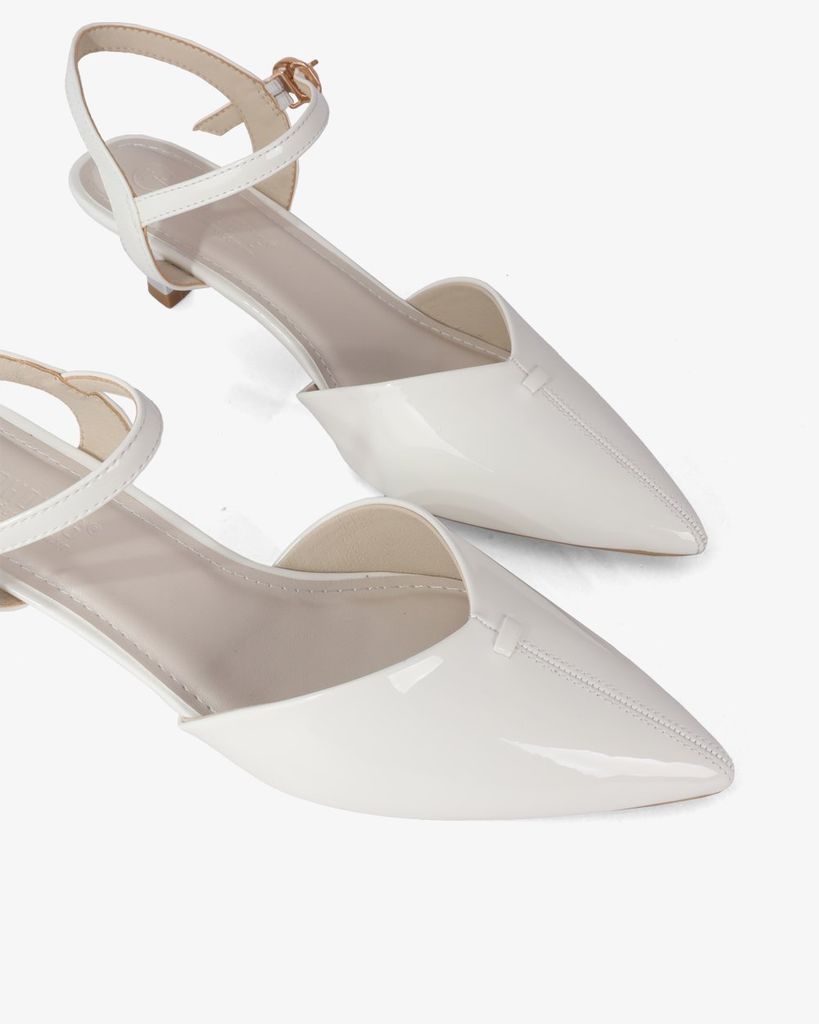 Sandal Cao Gót Hạnh Dung Bít Mũi Nhọn HD27312BI