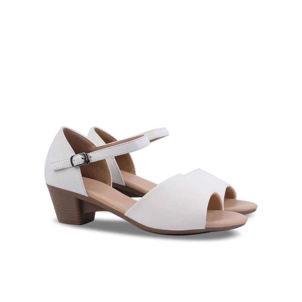 Sandal Cao Gót Hạnh Dung Bản Ngang Bít Hậu HD29125AY