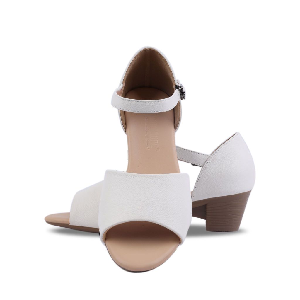 Sandal Cao Gót Hạnh Dung Bản Ngang Bít Hậu HD29125AY
