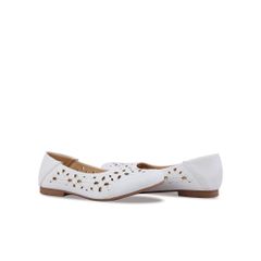 Giày Búp Bê Hạnh Dung Mũi Tròn Đục Lỗ HD29130AY