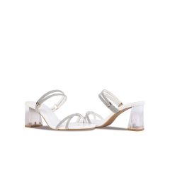 Sandal Cao Gót Hạnh Dung Gót Mica Quai Kim Tuyến HD29145AY