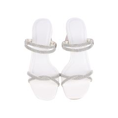 Sandal Cao Gót Hạnh Dung Gót Mica Quai Kim Tuyến HD29145AY