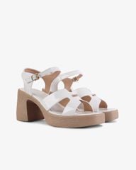 Sandal Cao Gót Hạnh Dung Quai Bóng Chữ H HD29155AY