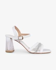 Sandal Cao Gót Hạnh Dung Quai Phối Xoàn Gót Mica HD29159AY