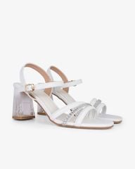 Sandal Cao Gót Hạnh Dung Quai Phối Xoàn Gót Mica HD29159AY