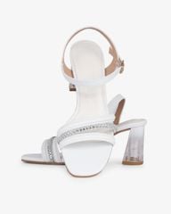 Sandal Cao Gót Hạnh Dung Quai Phối Xoàn Gót Mica HD29159AY