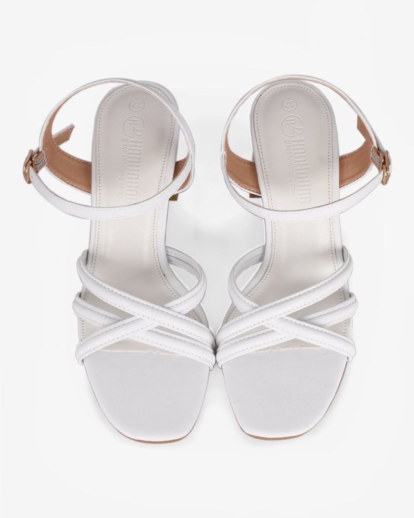 Sandal Cao Gót Hạnh Dung Quai Chéo Mảnh Gót Mica HD29160AY