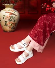 Sandal Xuồng Hạnh Dung Quai Bản Đối Xứng HD29162AY