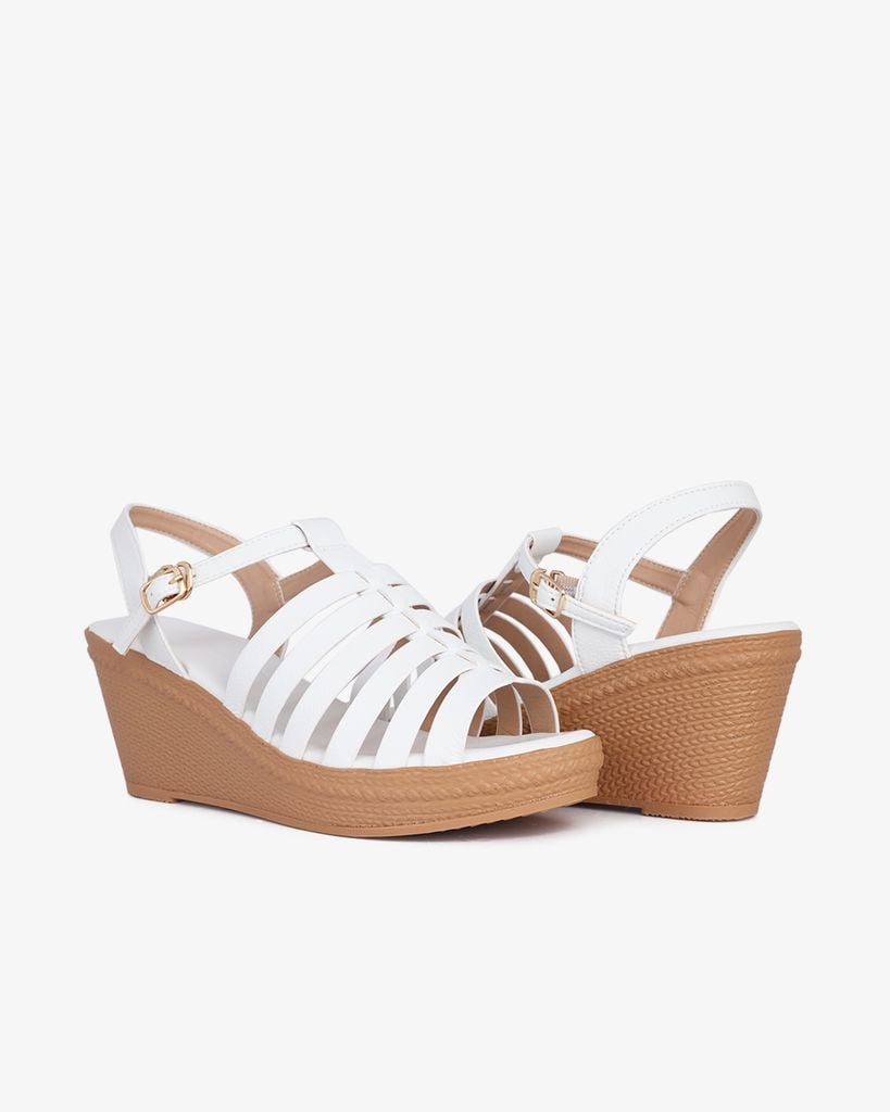 Sandal Đế Xuồng Hạnh Dung Quai Dây Mảnh HD29167AY