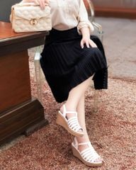 Sandal Đế Xuồng Hạnh Dung Quai Dây Mảnh HD29167AY