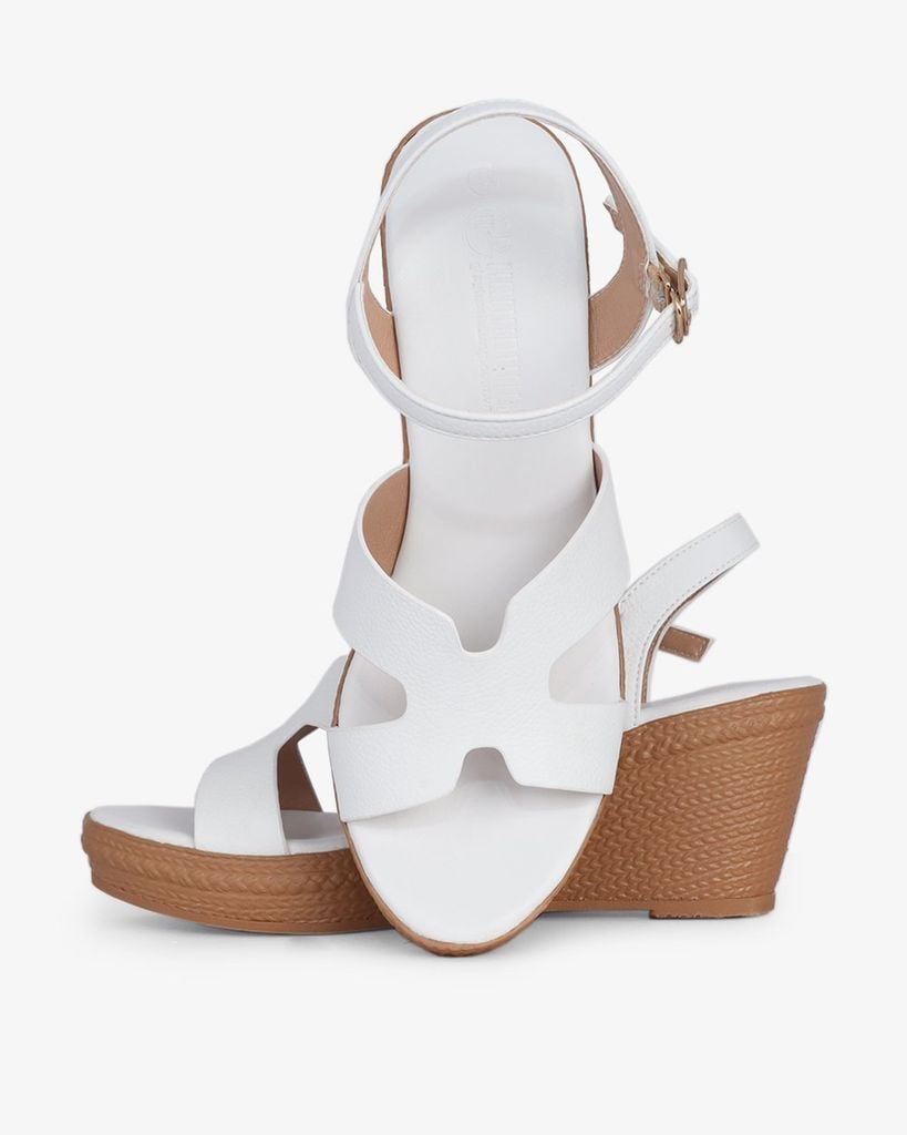 Sandal Đế Xuồng Hạnh Dung Quai Chữ H HD29168AY