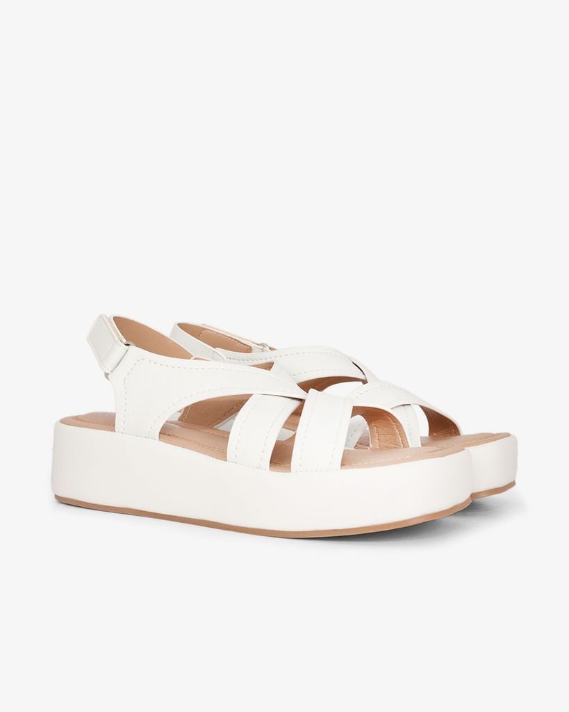 Sandal Đế Xuồng Hạnh Dung Quai Chéo Lớn HD29173AY
